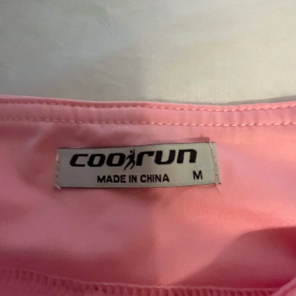 COOL RUN (M) WOMENS PINK SKIRT WITH BUILT IN SHORTS - Picture 4 of 7